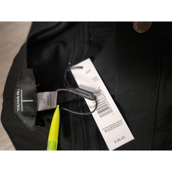 Tahari Ponte Pants Women's Size S Black Stretch Pull On Hi Rise Leggings NWT - Picture 7 of 7